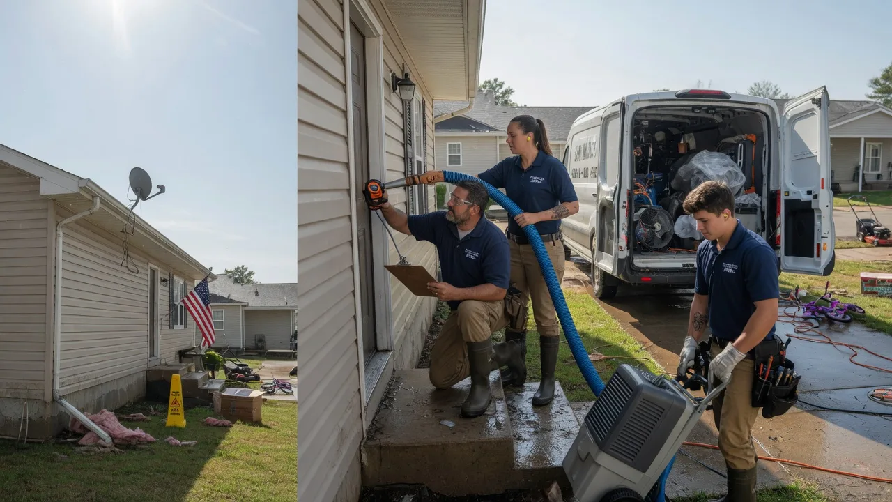Ceiling Water Damage Restoration in Rincon, GA near me